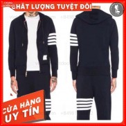 THOM BROWNE Set đồ bộ quần dài áo khoác nam hiệu Thom Browne [Chính hãng]